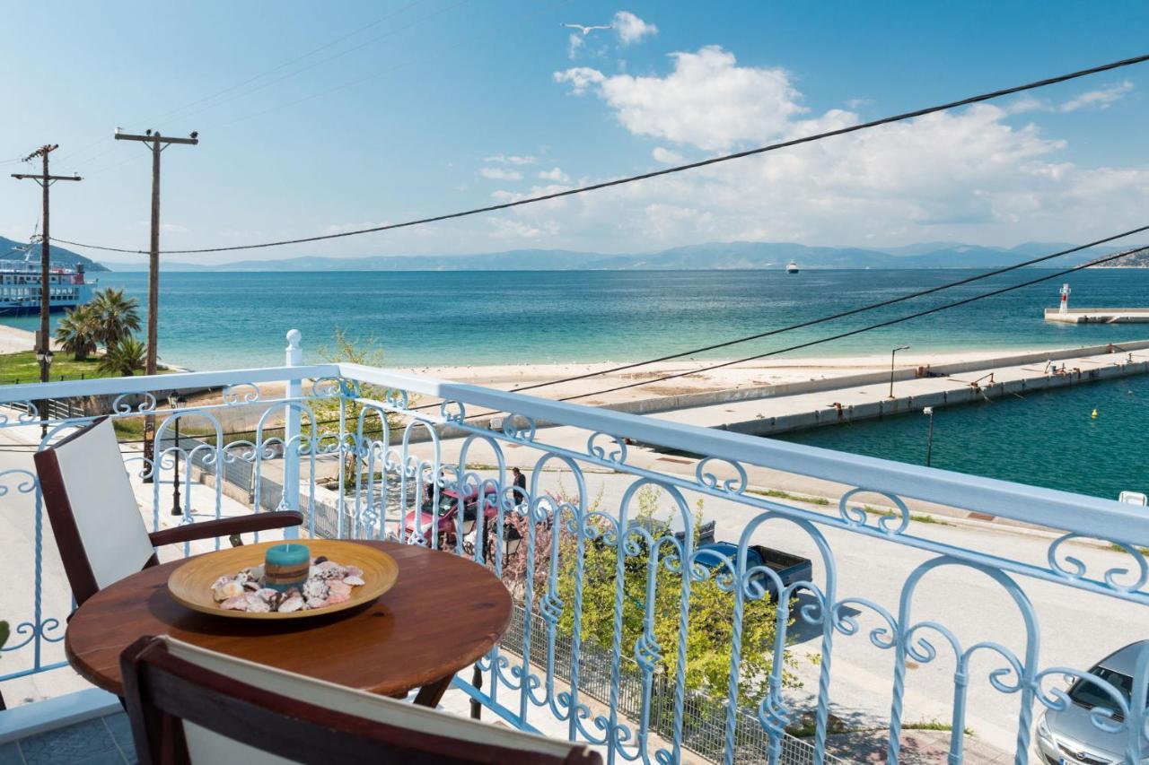 Argyri'S Sea View Apartment Limenas  Ngoại thất bức ảnh